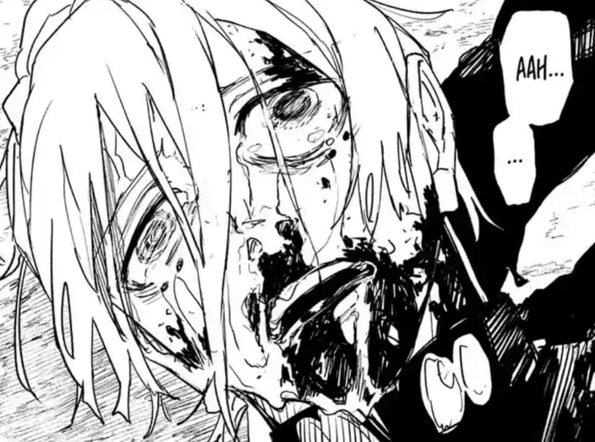 Hiruhiko, as seen in the chapter (Image via Shueisha)